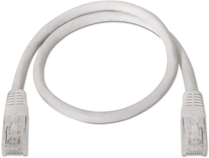 Aisens Cable de red RJ45 Cat.5e UTP AWG24 Blanco 1m